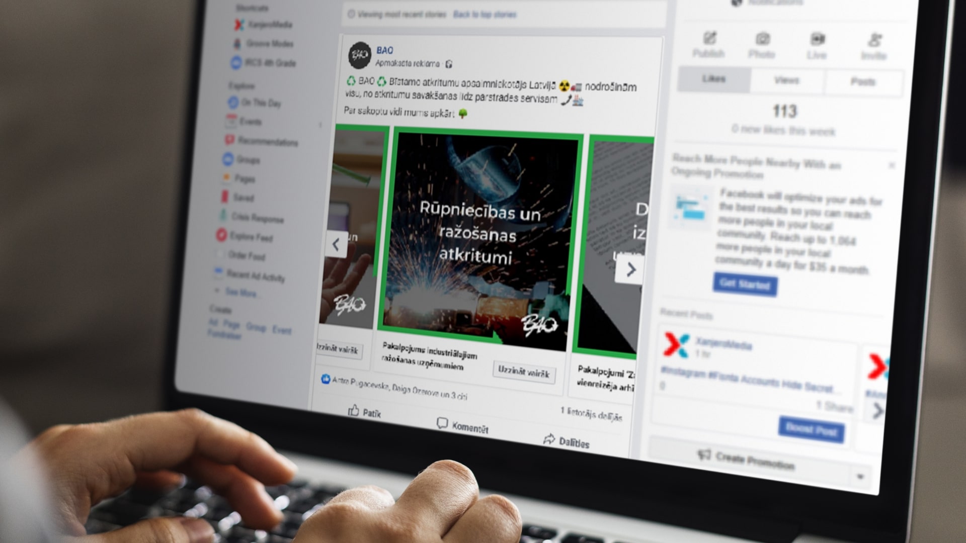 BAO Latvia - Facebook Ads, sociālo tīklu dizaina izstrāde, sociālo tīklu dizains, sociālo tīklu reklāma, reklāma sociālajos tīklos – 4-min