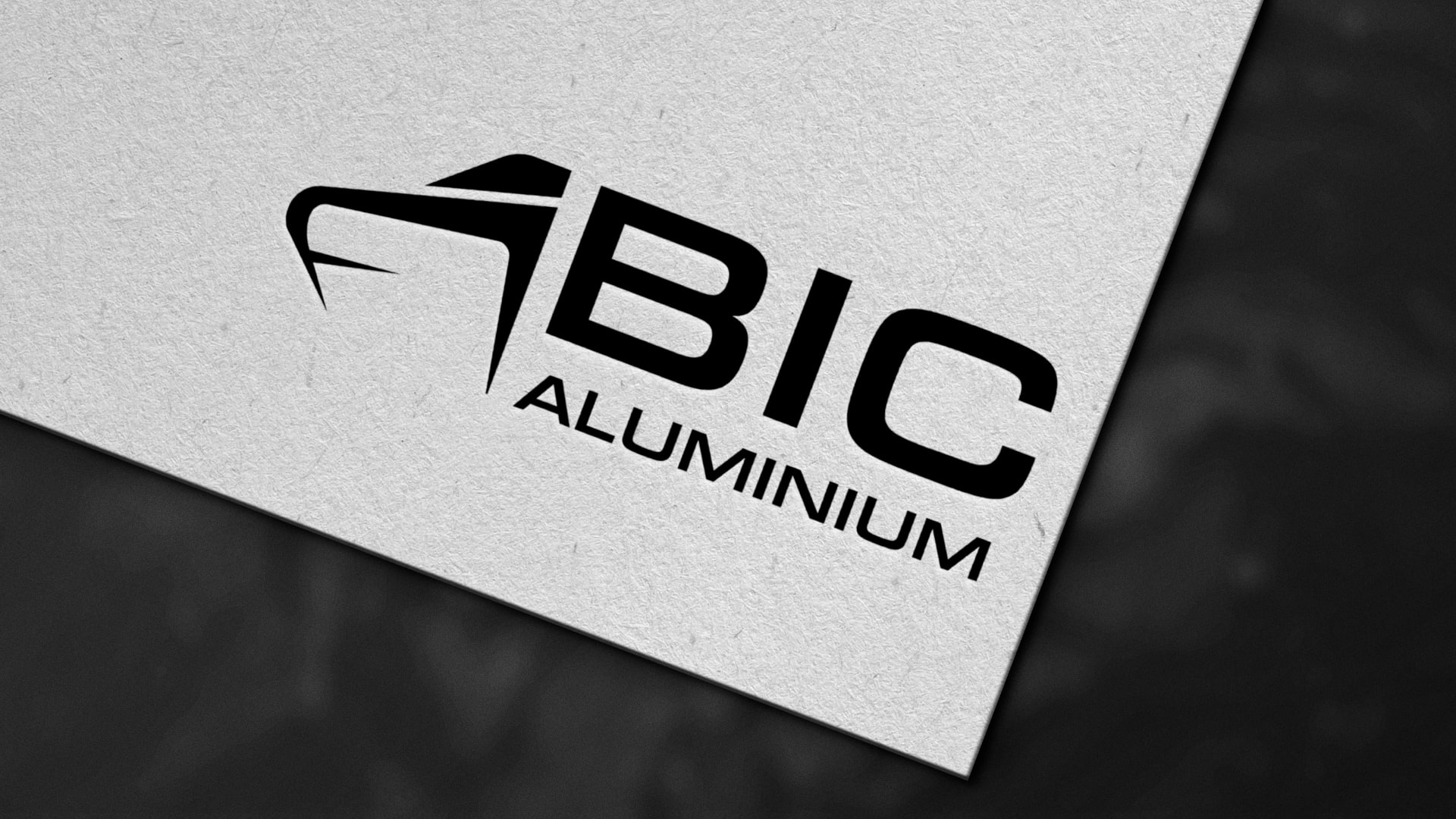 BIC Aluminium - logo dizaina izstrāde, logo dizains 4-min