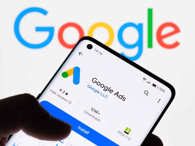 Google Ads reklāmu veidi Search, Display, Video, Shopping un App